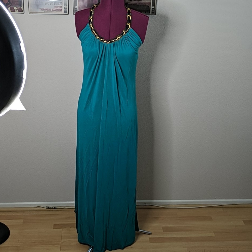 Teal Maxi Dress
